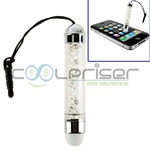 Small Diva Touchepen m. Jackstick Plug (hvid)